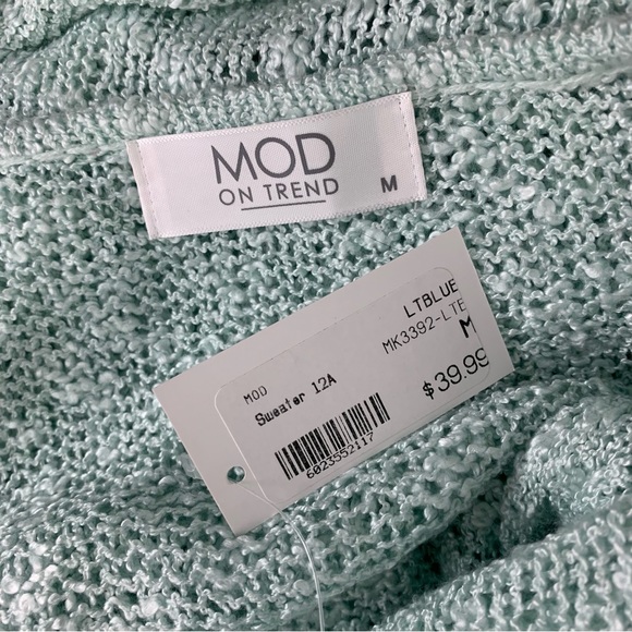 MOD On Trend Sweater Pullover Medium NWT - Picture 4 of 5
